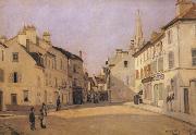 Alfred Sisley Square in Argenteuil oil painting reproduction